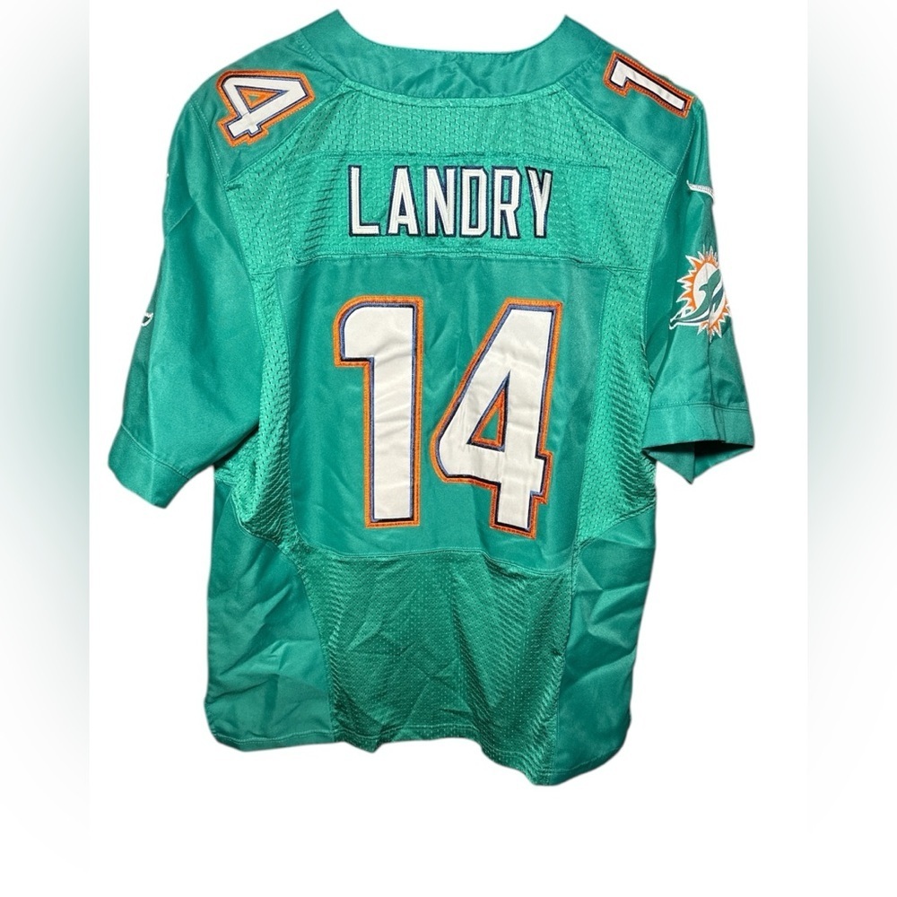 Miami Dolphins Jarvis Landry Authentic On Field Jersey Size 44 Medium